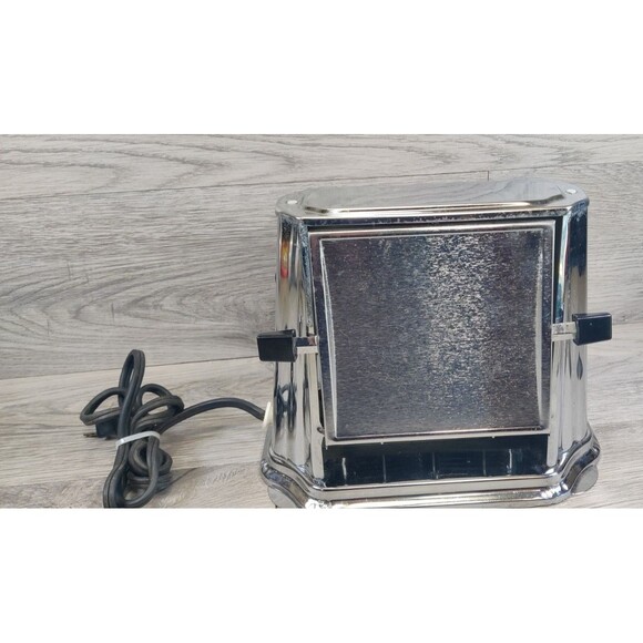 Vintage Toaster SON-CHIEF Series 680 Chrome 2 Slice Works Streamline MCM - Picture 7 of 14